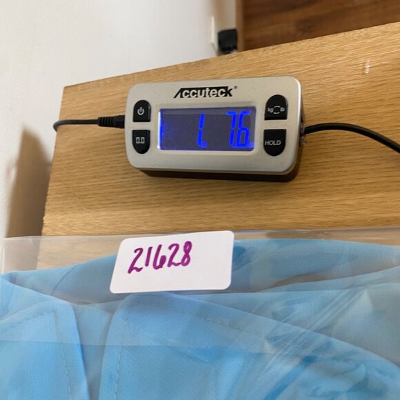 Jones Studio Blazer Womens 14W Plus Blue Button Up Notch Lapel Jacket Career - Picture 9 of 9